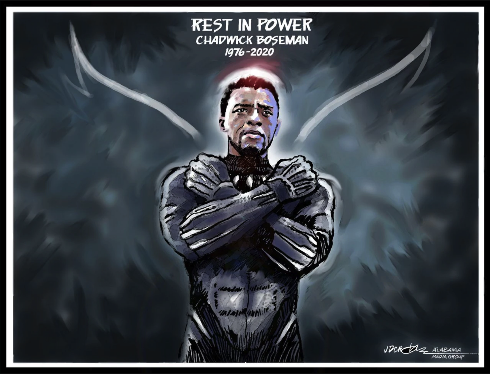 Rest in power, Chadwick Boseman